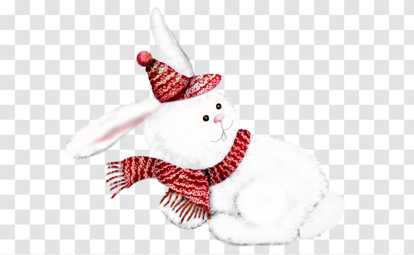 Santa Claus Christmas Day Ornament Rabbit Snowman Transparent PNG