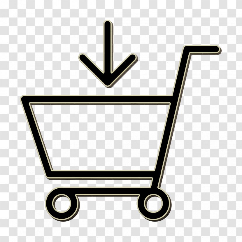 Caddie Icon Shopping Streamline - Cart Transparent PNG
