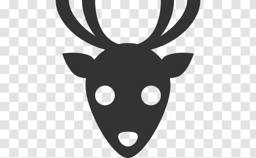 Reindeer - Vertebrate - Deer Head Transparent PNG