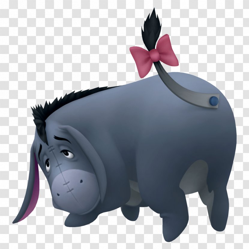 Kingdom Hearts II Eeyore Hundred Acre Wood Winnie-the-Pooh Hearts: Chain Of Memories - Final Mix - Three Transparent PNG