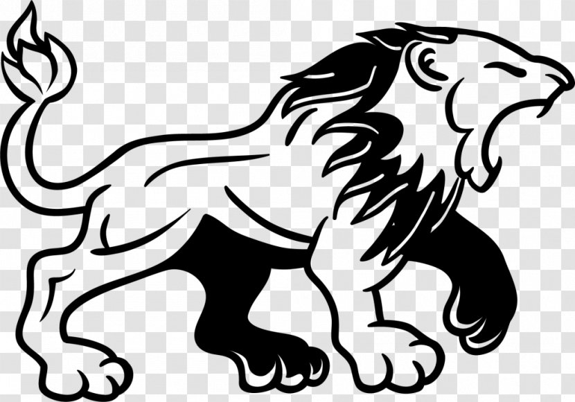 Lion Drawing Logo Roar Transparent PNG