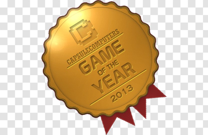 The Game Award For Of Year Awards Computer Font - Label Transparent PNG