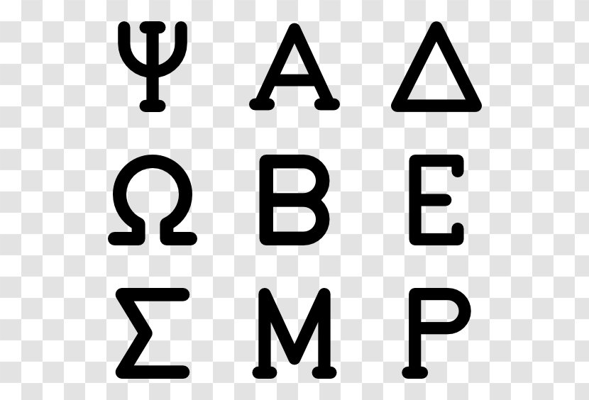 Greek Alphabet Symbol Letter Language - Brand - Vector Transparent PNG
