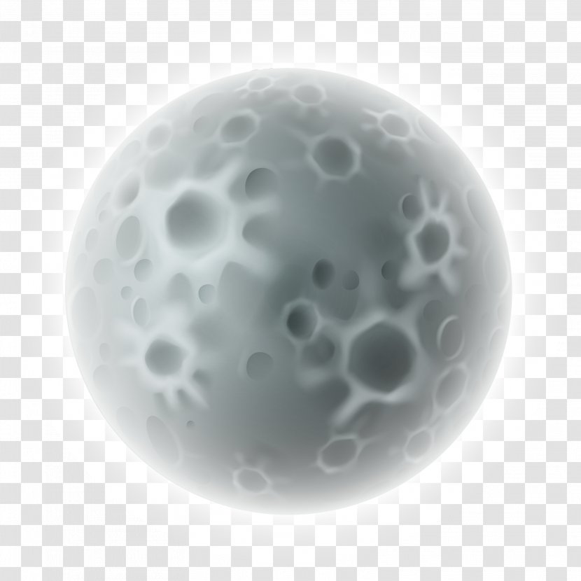 Full Moon Clip Art - Sphere - Transparent Realistic Clipart Picture Transparent PNG