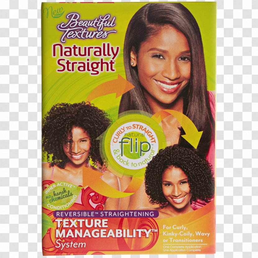 Beautiful Textures Naturally Straight Texture Manageability System Kit Artificial Hair Integrations Soft & Botanicals Reversible Straightening Relaxer - Afrotextured Transparent PNG