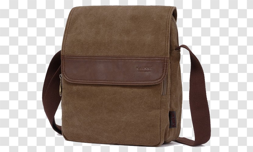 Messenger Bags Leather Satchel Pocket - Body Bag - Canvas Transparent PNG