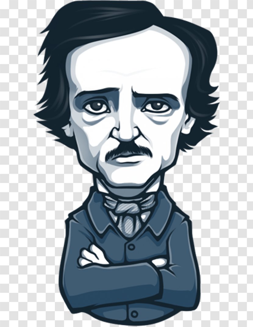 Edgar Allan Poe Sticker Writer Contos Telegram - Nose - Decal Transparent PNG