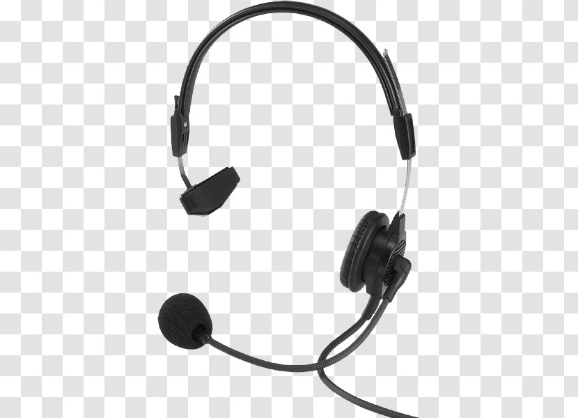 Microphone Headset Noise-cancelling Headphones Telex - Wireless Transparent PNG