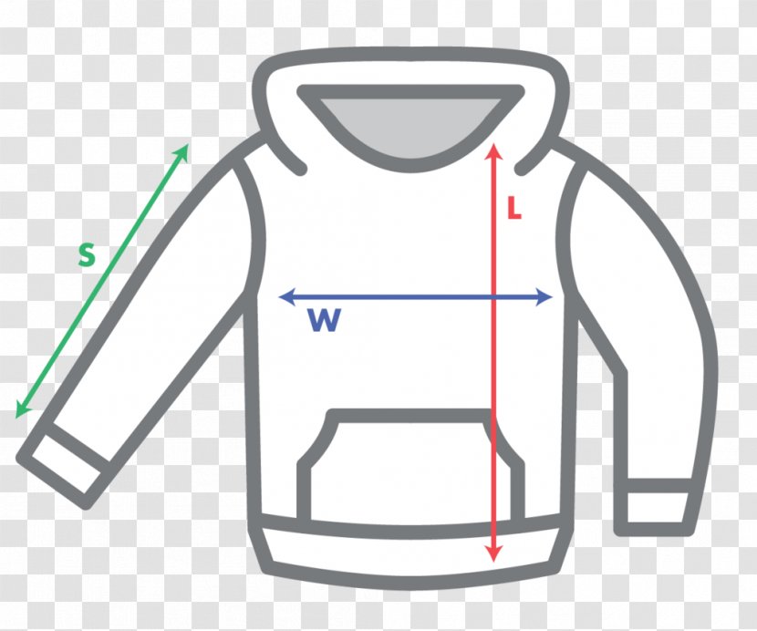 T-shirt Hoodie Hanes Clothing Sizes - Neck Transparent PNG