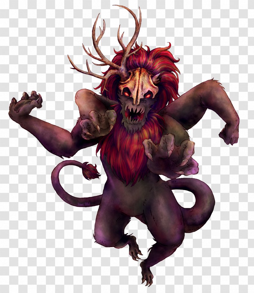 Demon Mythology Cartoon Legendary Creature Transparent PNG