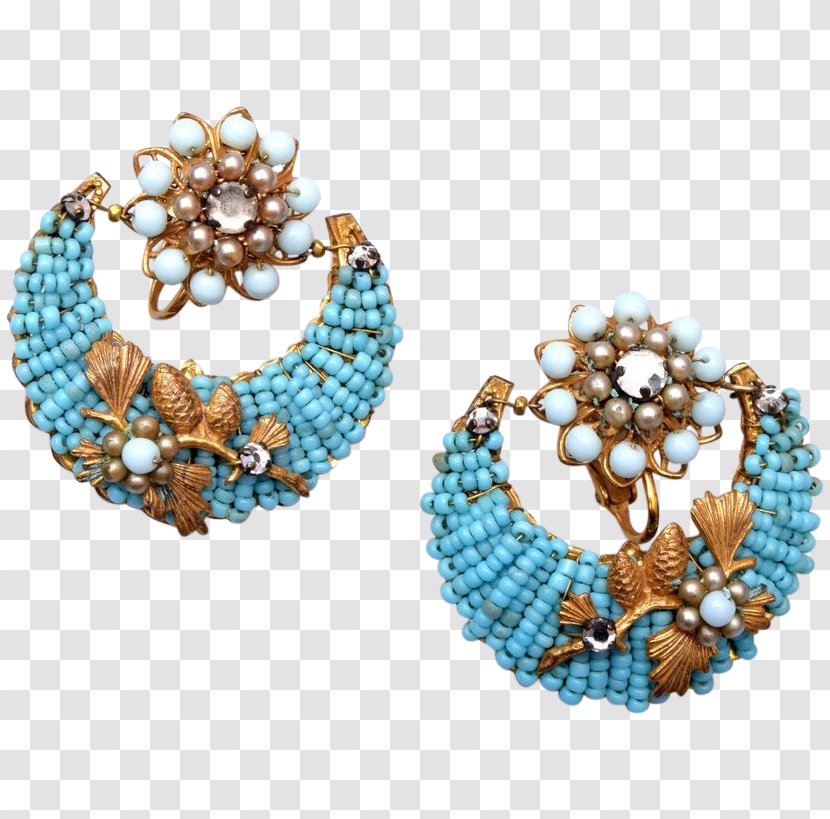 Turquoise Earring Body Jewellery Bead - Jewelry Transparent PNG