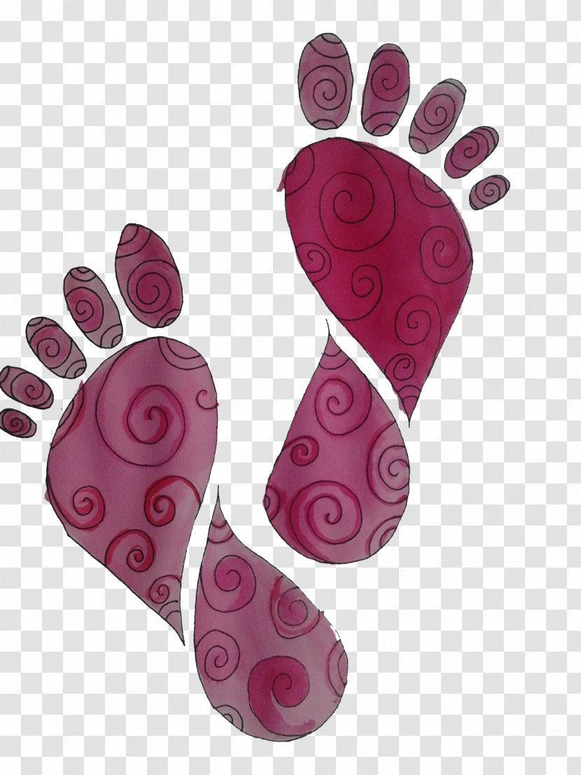 Foot Toe Sunshine Every Day Callus Giny Alberts Coaching - Magenta - Pedicure Transparent PNG