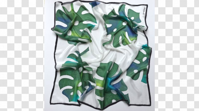 Textile Green Flower - Flora Transparent PNG