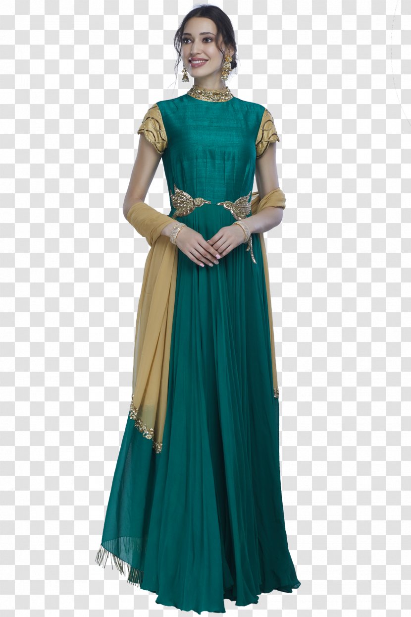 Gown Indo-Western Clothing Western Dress Codes - Green Silk Pajamas For Women Transparent PNG