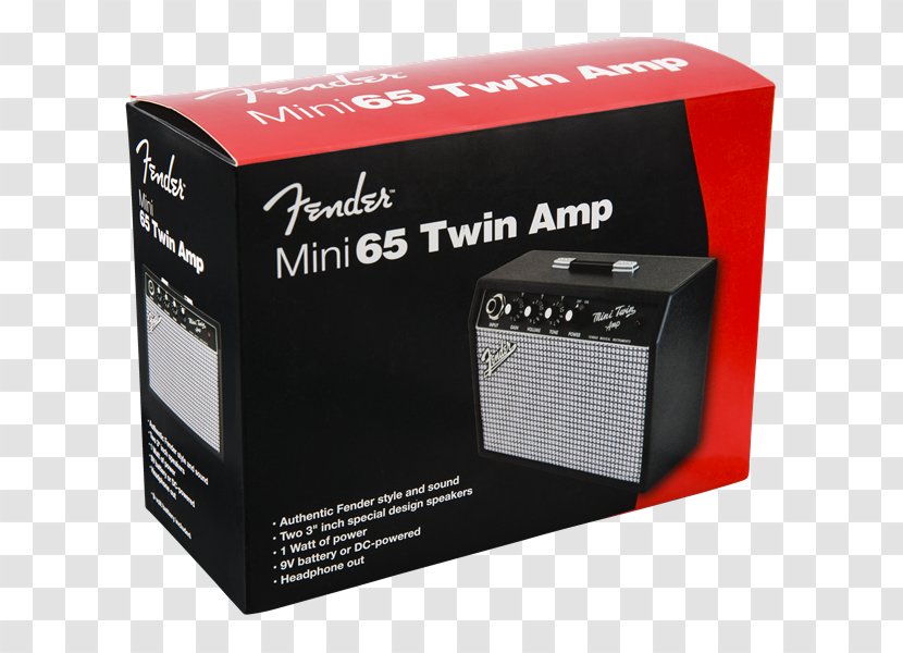 Guitar Amplifier Fender Mini '57 Twin Amp - Multimedia Transparent PNG