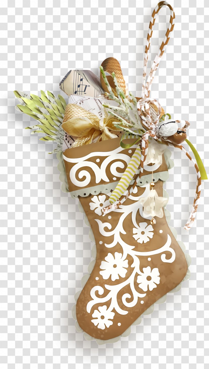 Christmas Stocking Socks - Ornament - Fir Transparent PNG
