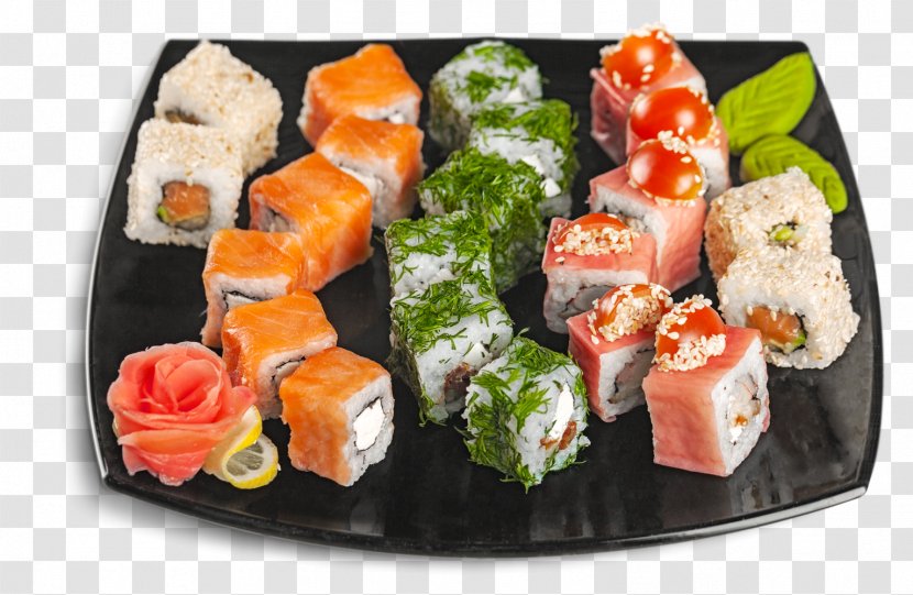 California Roll Sushi Sashimi Smoked Salmon Restaurant - Propaganda Transparent PNG