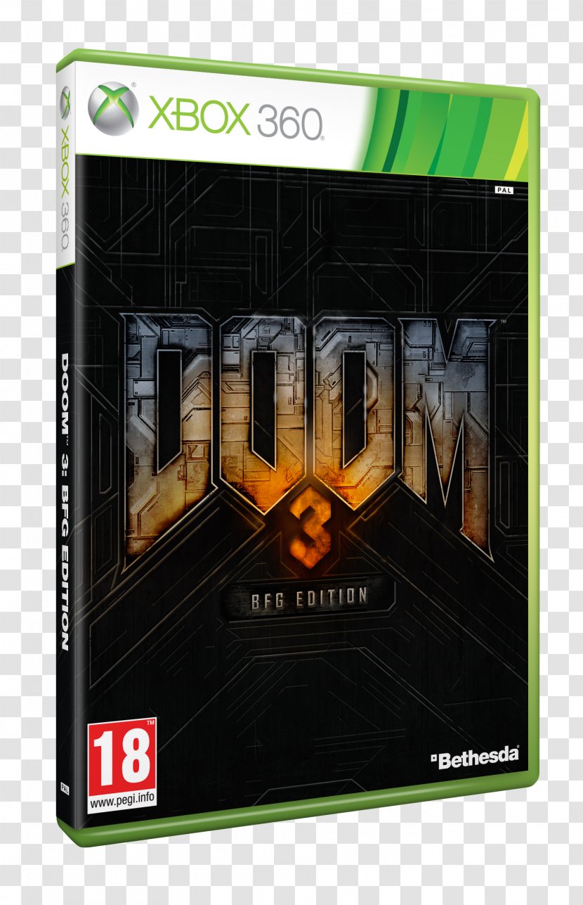 Doom 3: Resurrection Of Evil BFG Edition Xbox 360 II - Technology Transparent PNG