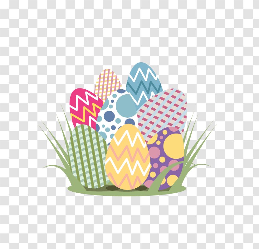 Easter Bunny Egg - Vector Colored Eggs Transparent PNG