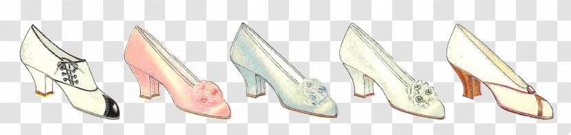 Fashion Vintage Clothing Shoe Clip Art - Free Content - Womens Shoes Cliparts Transparent PNG