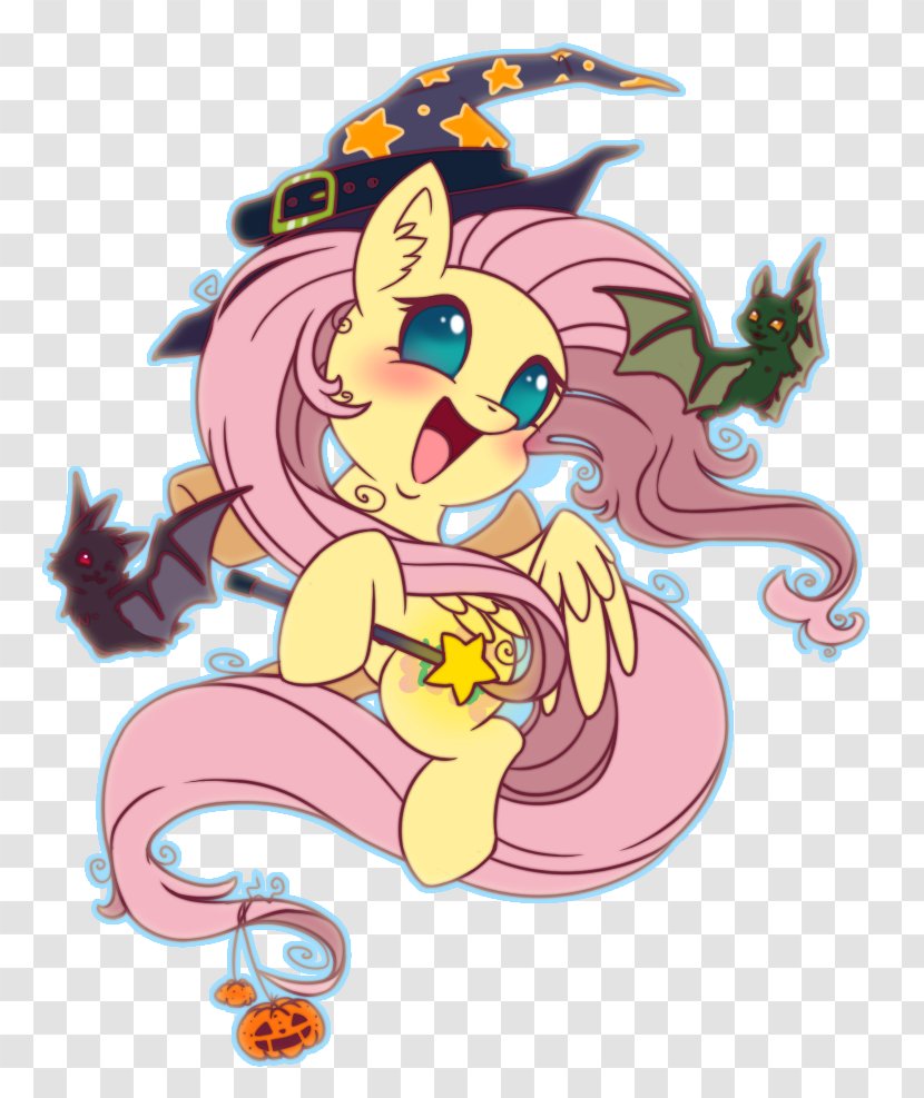 Fluttershy Pinkie Pie Applejack Rainbow Dash Pony - Silhouette - My Little Transparent PNG
