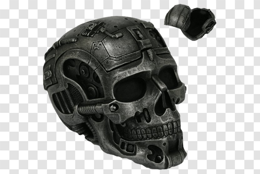 Terminator Skull Cyborg Calavera Robot Transparent PNG