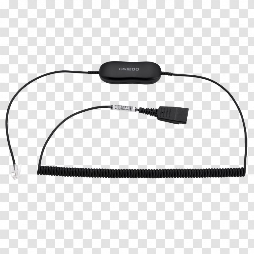 Desk Phone Cable For Jabra EVOLVE - Headset - RJ9 To 3,5 Mm Jack 88011-100 Mobile Phones ConnectorOthers Transparent PNG