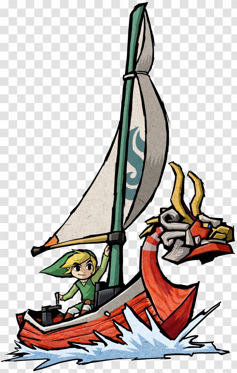 The Legend Of Zelda: Wind Waker HD Majora's Mask Link Ganon - Boat - Zelda Transparent PNG
