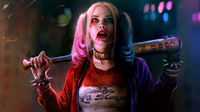 Harley Quinn Joker Suicide Squad Margot Robbie 4K Resolution - You Don T Own Me - Enchantress Transparent PNG