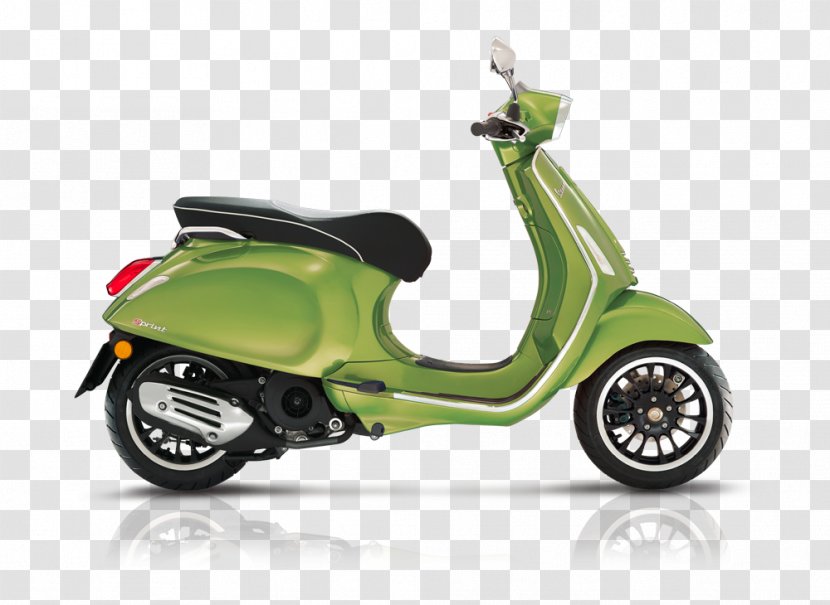 Scooter Piaggio Vespa Sprint Motorcycle Transparent PNG