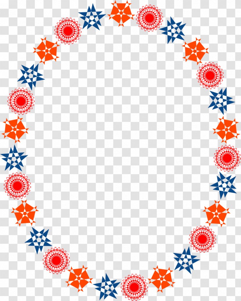 Clip Art - Flower - Shape Border Transparent PNG