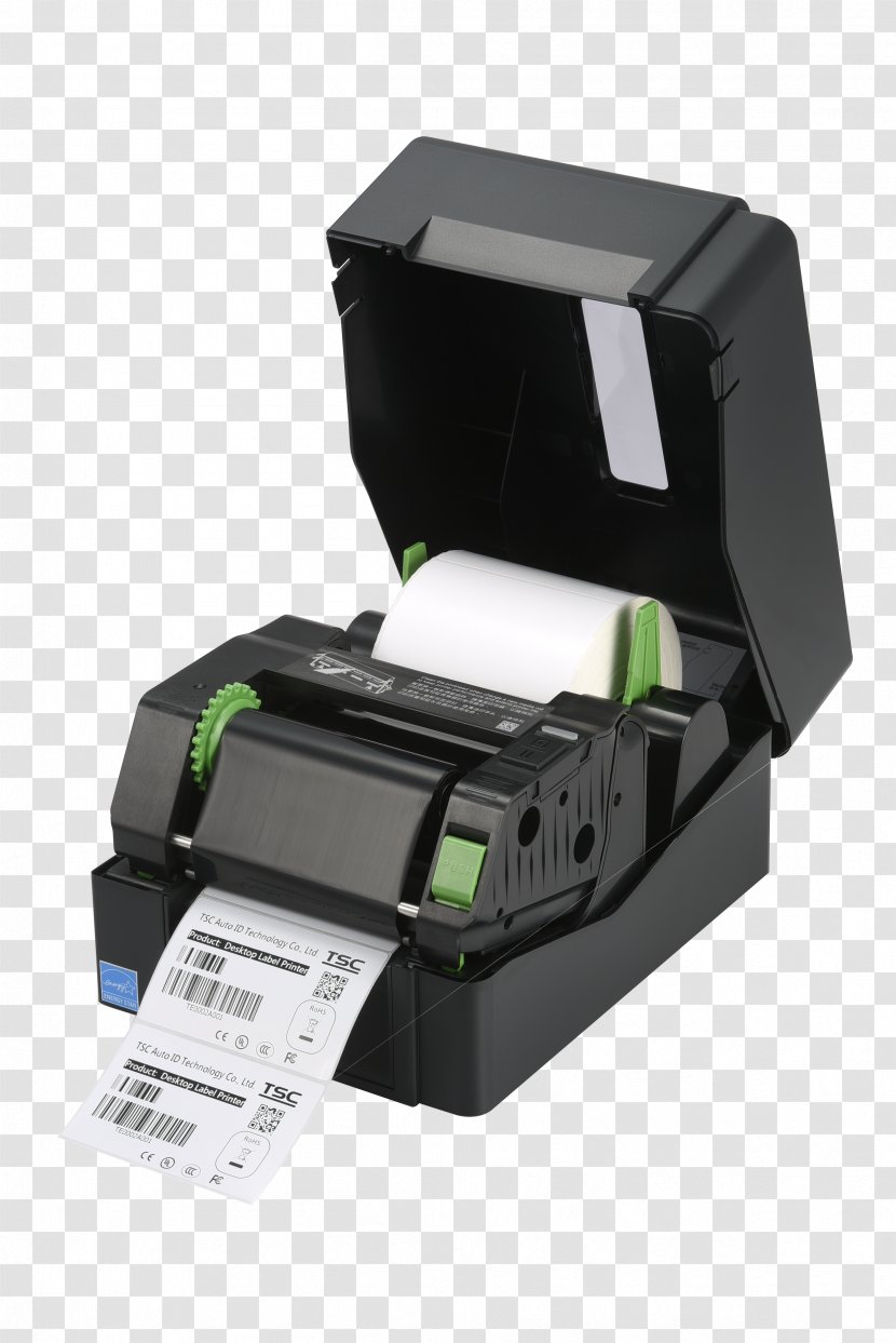 Barcode Printer Thermal-transfer Printing Label - Inkjet Transparent PNG