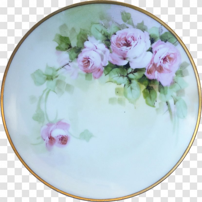 Plate Saucer Porcelain Tableware Rose Family Transparent PNG
