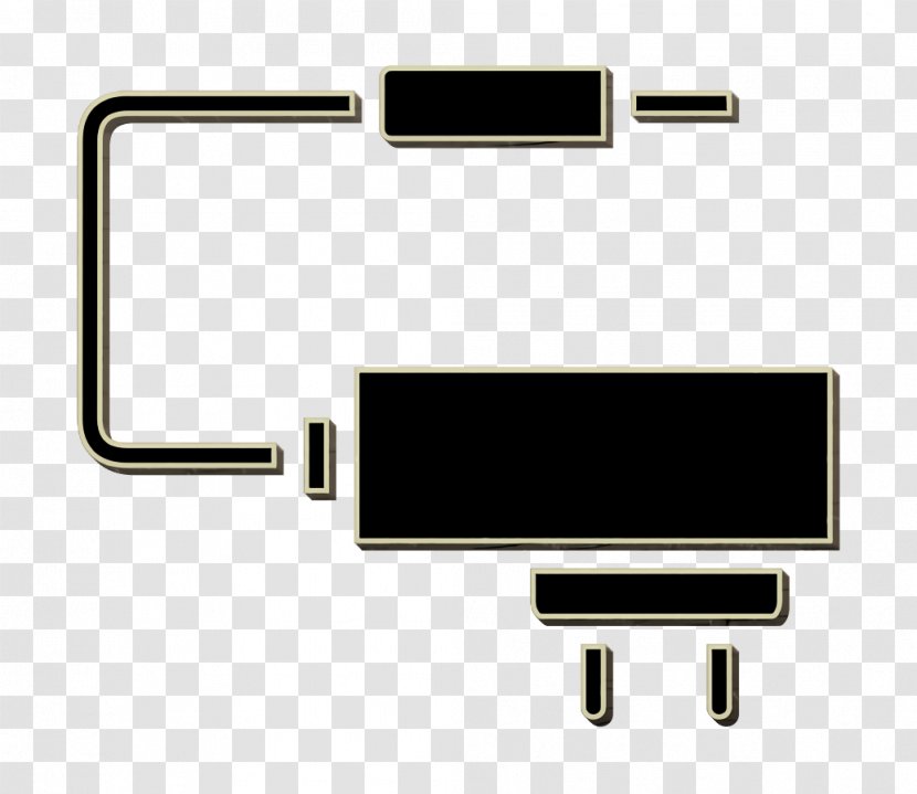 Battery Icon Charger Charging - Electronic Device - Rectangle Transparent PNG