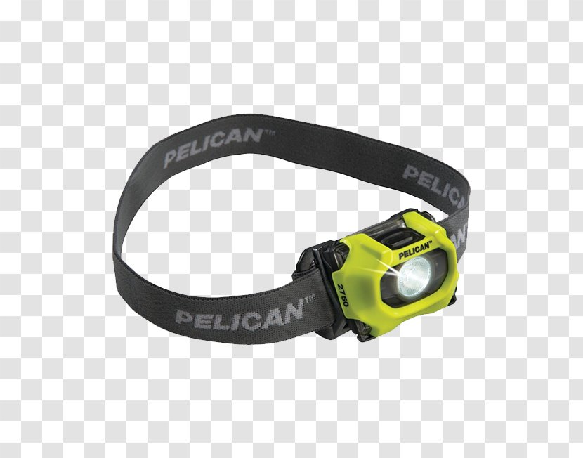 Headlamp Pelican Products Flashlight Camping - Electric Light - Yellow Gear Transparent PNG
