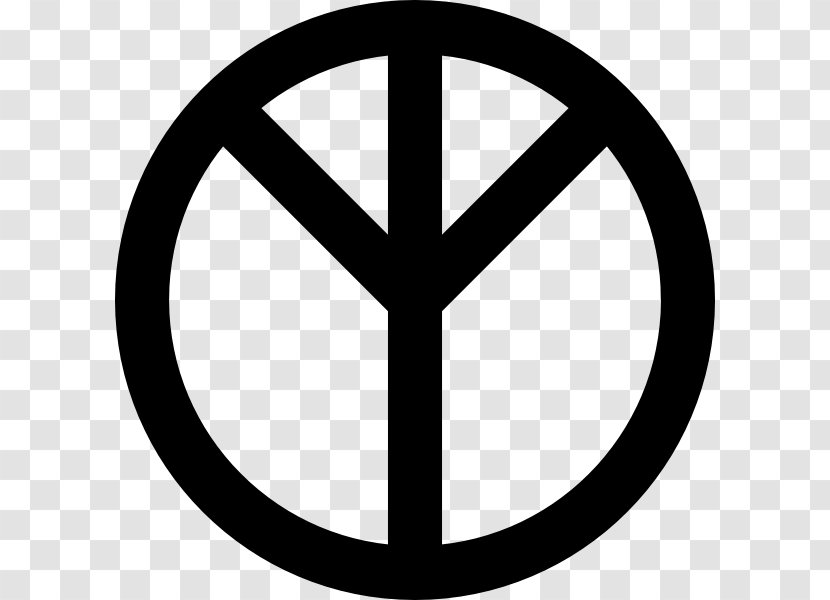 Peace Symbols Clip Art - V Sign - Symbol Transparent PNG