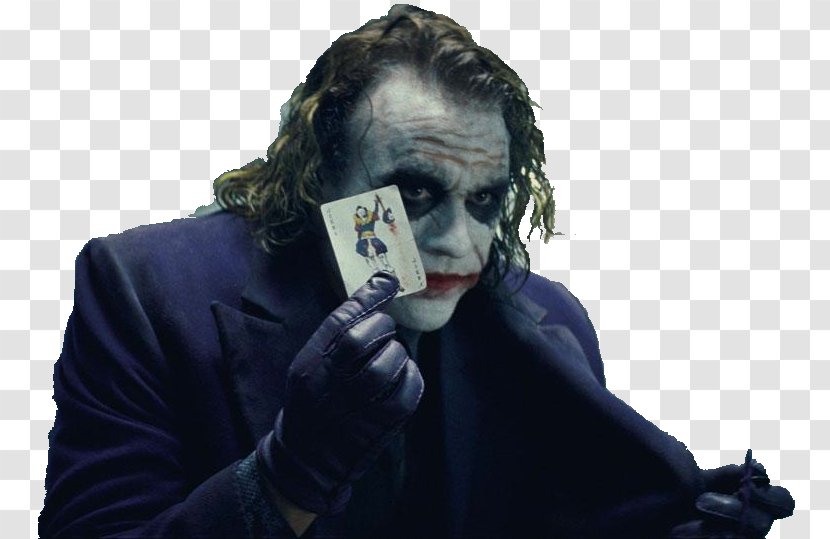 The Dark Knight Joker Christopher Nolan Batman Two-Face - Heath Ledger Transparent PNG