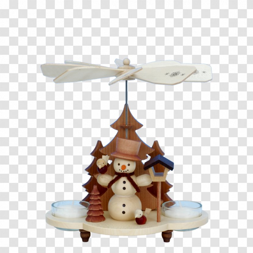 Christmas Pyramid Ornament Snowman Santa Claus - Ready-to-use Illustrations Transparent PNG