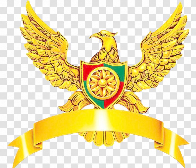 Golden Eagle Logo Clip Art Transparent PNG