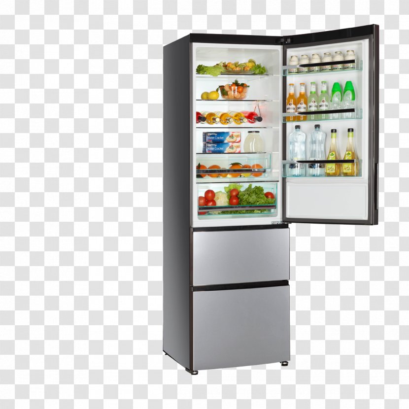 Refrigerator Auto-defrost Haier Freezers Home Appliance - Depot - Toaster Transparent PNG
