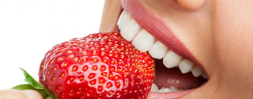 Tooth Whitening Dentistry Dental Restoration Wisdom - Strawberries - Chewing Gum Transparent PNG