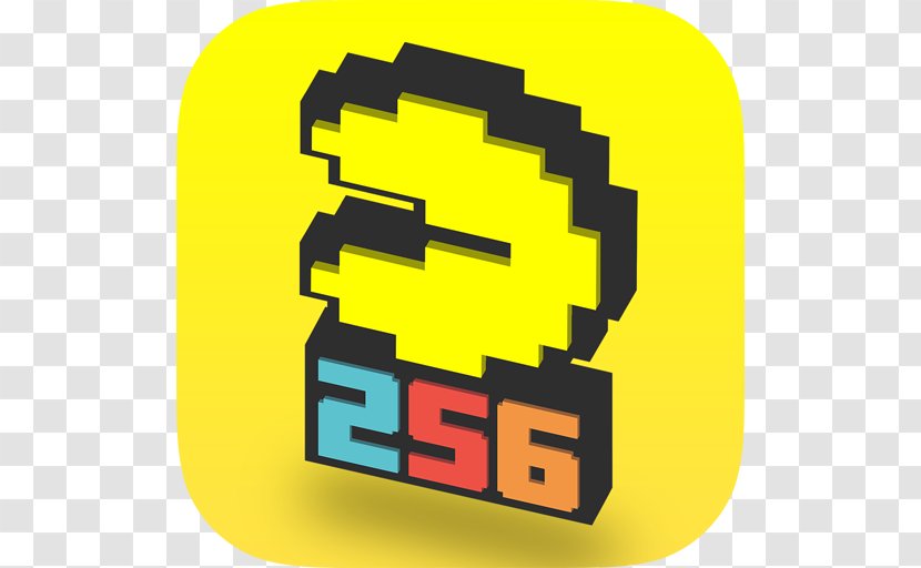 Pac-Man 256 World 2 3 - Symbol - Pacman Transparent PNG