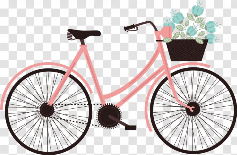 Bicycle Drawing - Part Transparent PNG
