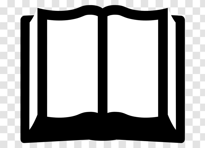 Book Writer Black And White - Silhouette Transparent PNG