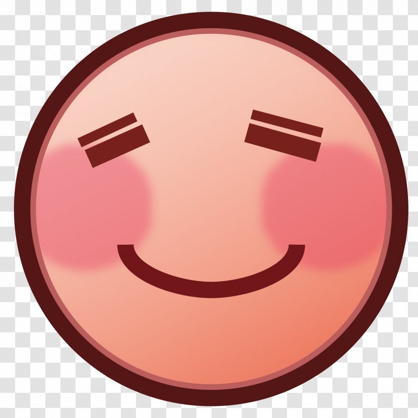 Emoji Emoticon Smiley SMS - Relax Transparent PNG