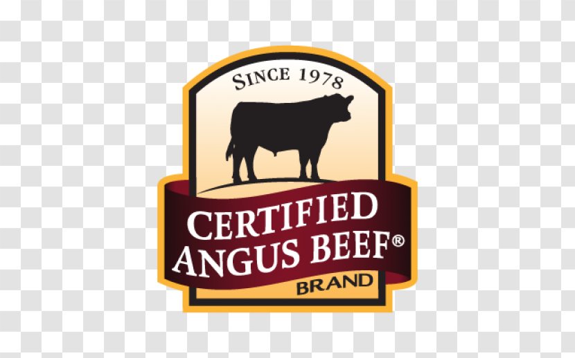 Angus Cattle Beefsteak Chophouse Restaurant - Label - Beef Vector Transparent PNG