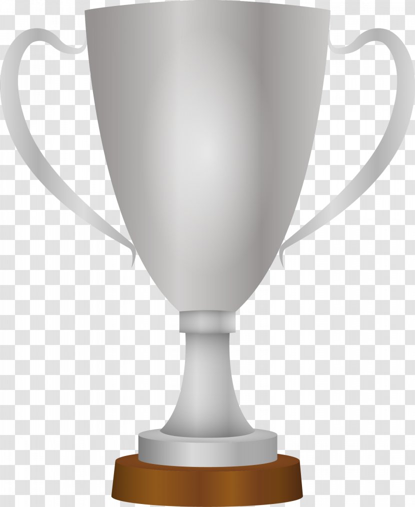 Trophy Silver Cup - Medal - Material Transparent PNG