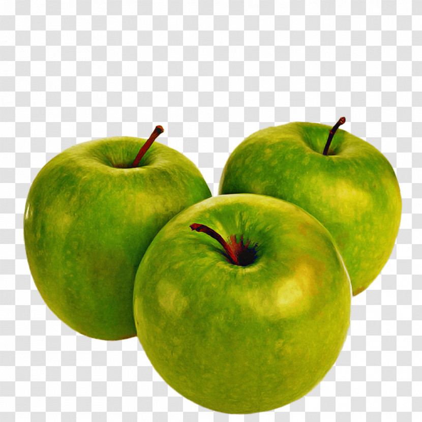 Natural Foods Granny Smith Apple Green Fruit Transparent PNG