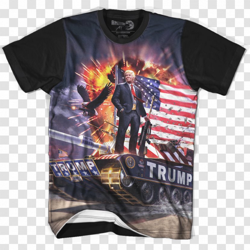 Flag Of The United States T-shirt President - Paul Manafort - Inked Transparent PNG