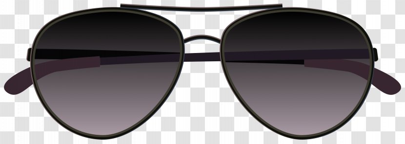 Aviator Sunglasses Clip Art Ray-Ban - Goggles Transparent PNG